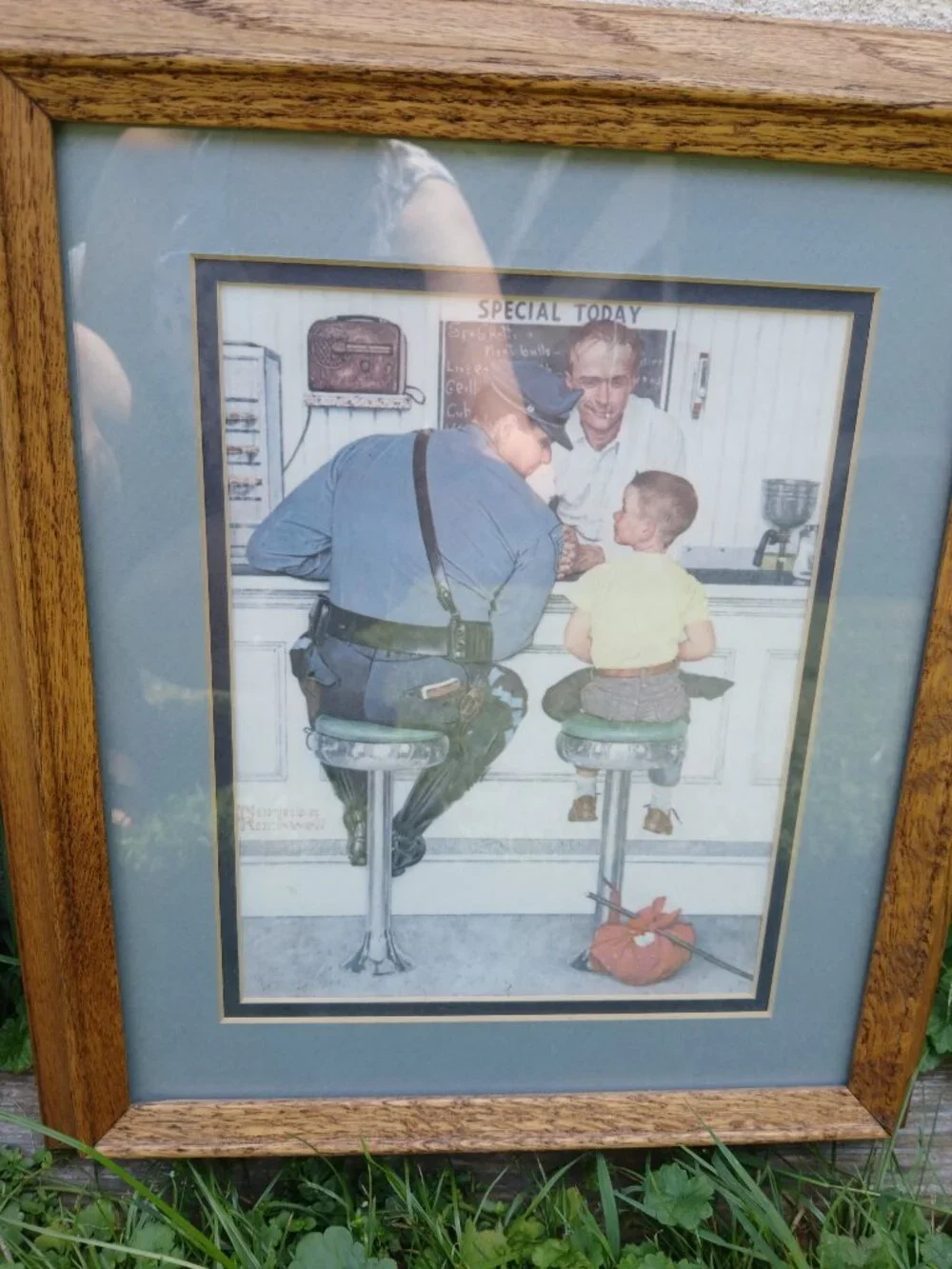2 Norman Rockwell Framed Prints